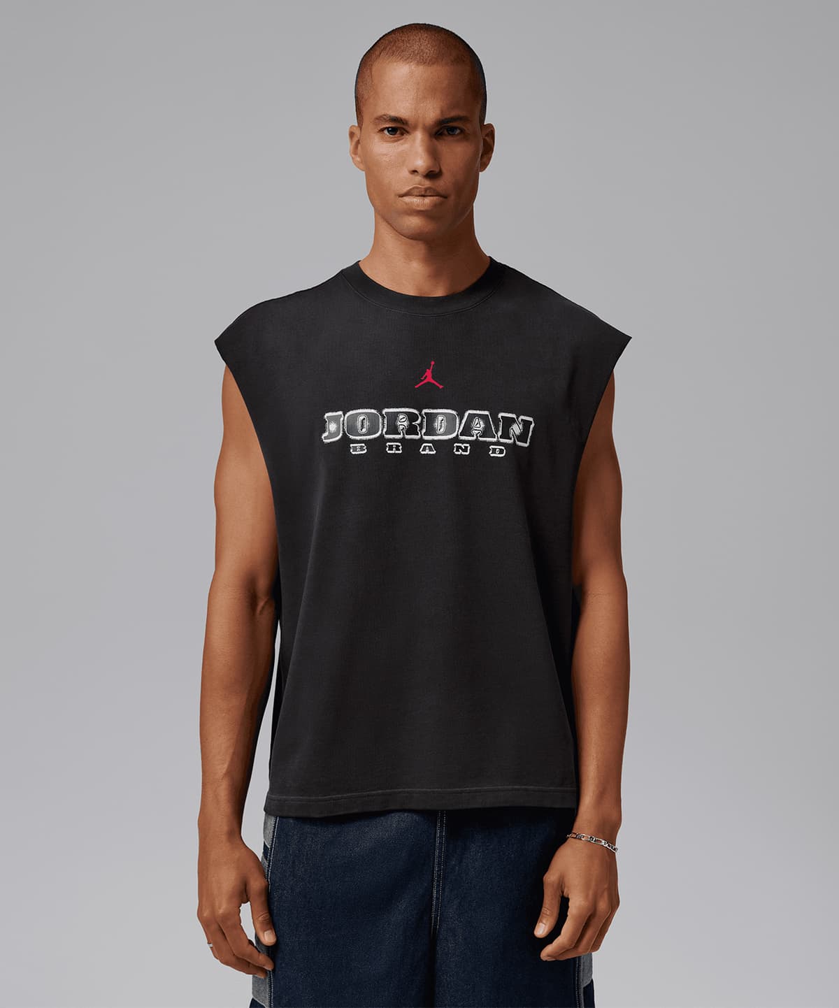 Jordan Brooklyn Sleeveless Muscle Top