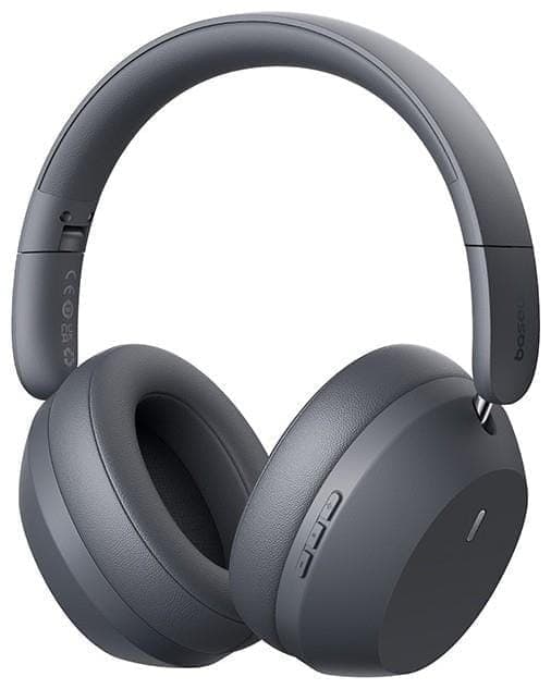 Baseus Bass 35 Max Kablosuz Kulak Üstü Kulaklık Twilight Grey A00070800821-00