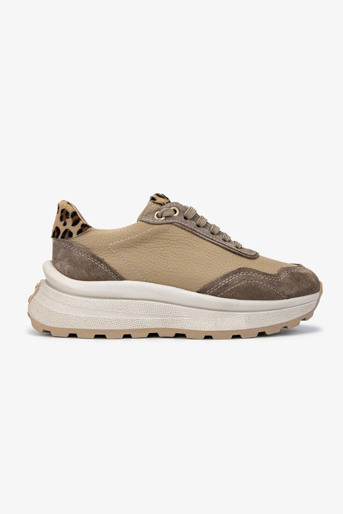 Valmenti Kadın Hakiki Deri Vizon Floter Sneakers & Spor Ayakkabı
