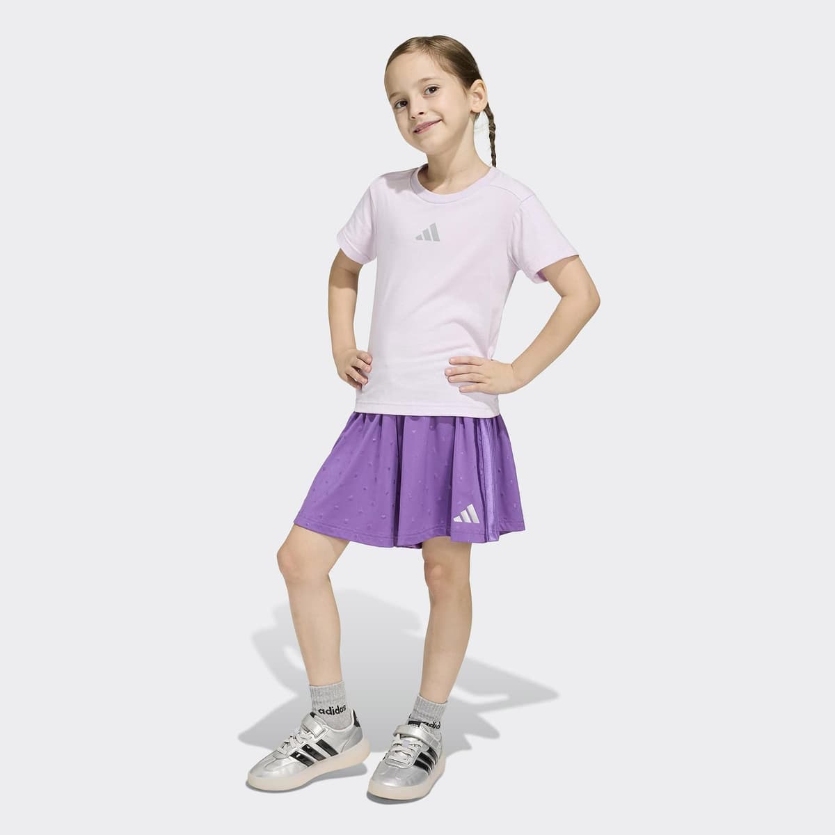 adidas Glam Çocuk Lila Eşofman Takımı