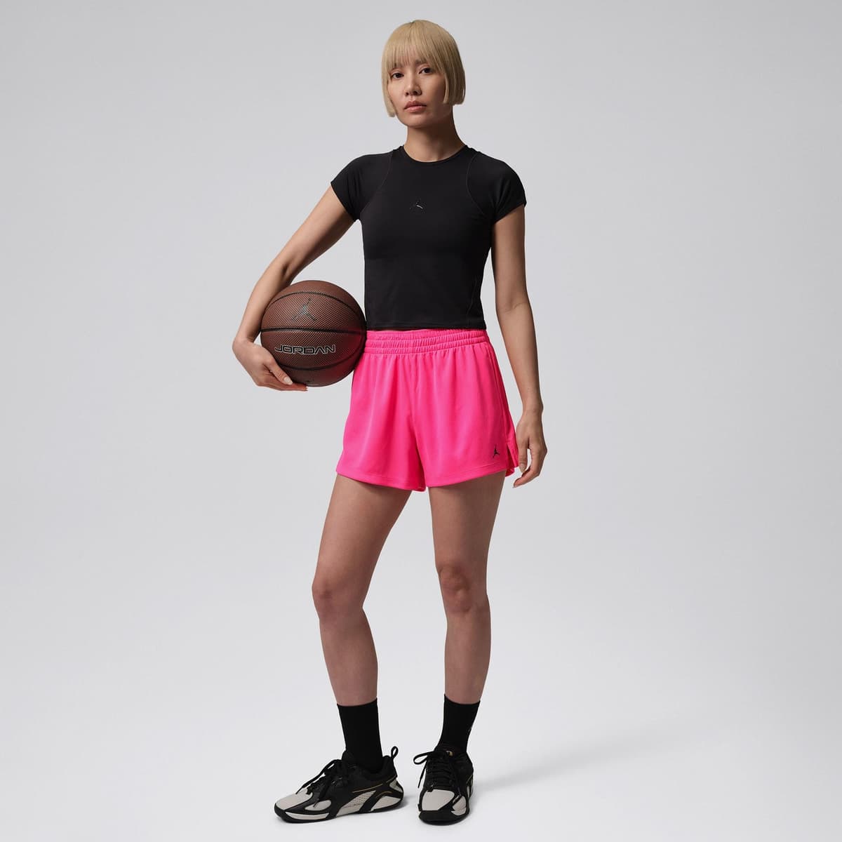 Jordan Sport Mesh Kadın Pembe Şort