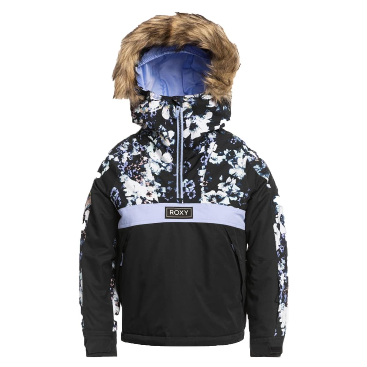 Roxy Shelter Kız Çocuk Siyah Snowboard Ceketi