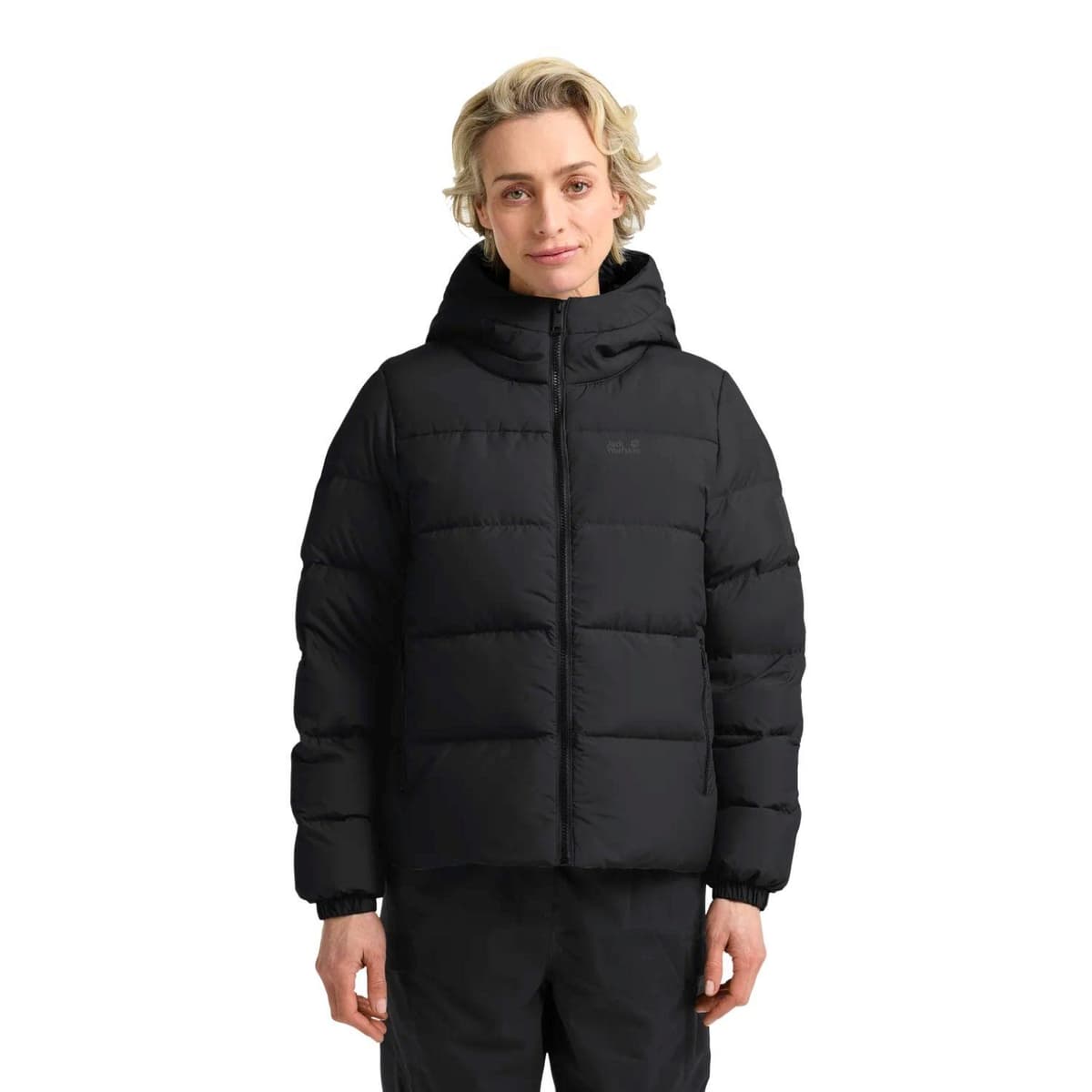 Jack Wolfskin Frozen Palace Rds Kadın Siyah Outdoor Ceketi