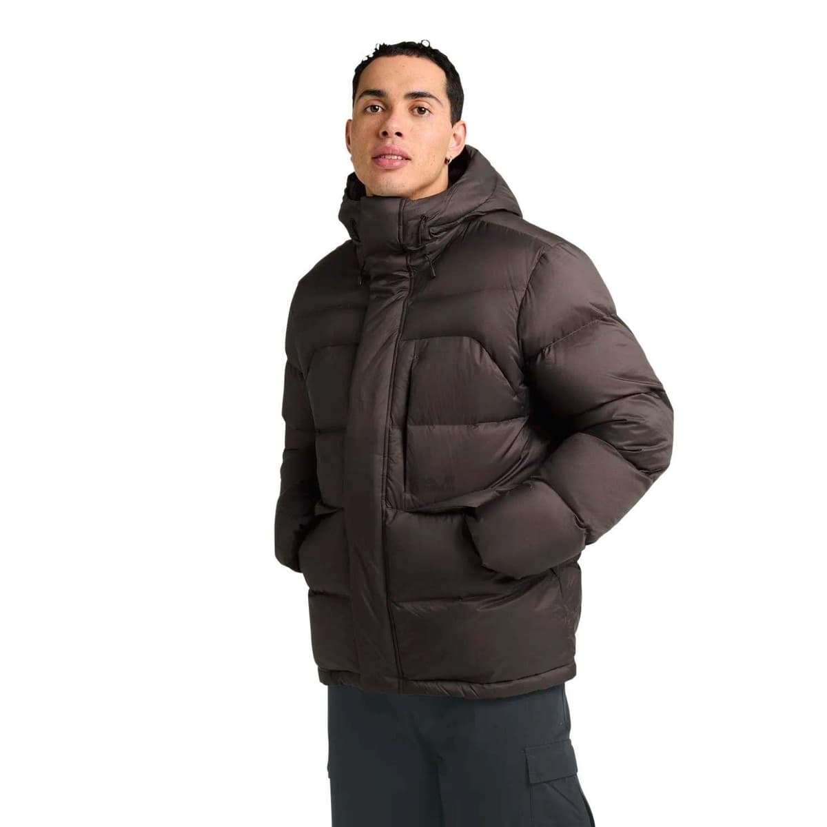 Jack Wolfskin Icy Hill Rds Erkek Kahverengi Outdoor Ceketi