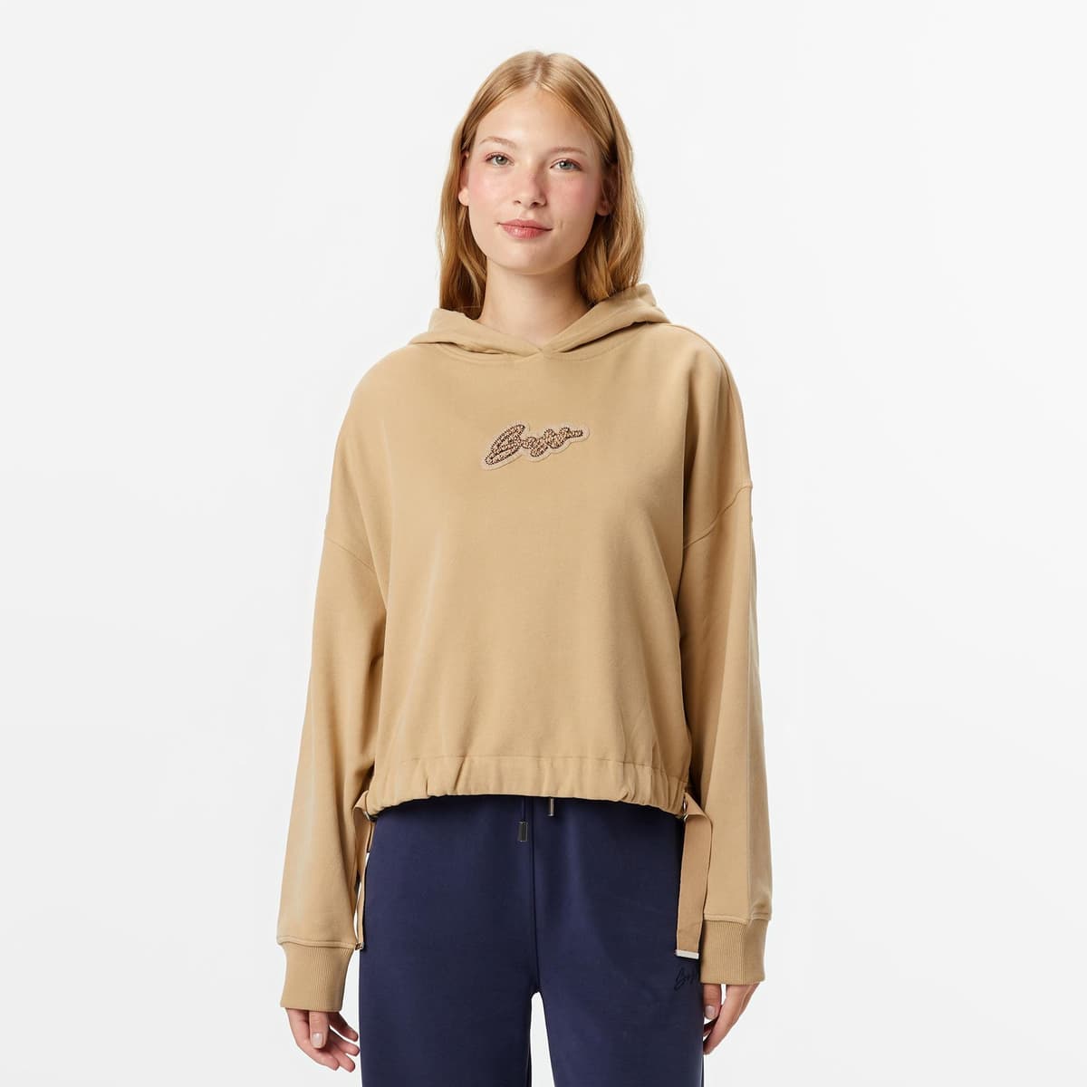 Boss Eblousa Kadın Kahverengi Sweatshirt