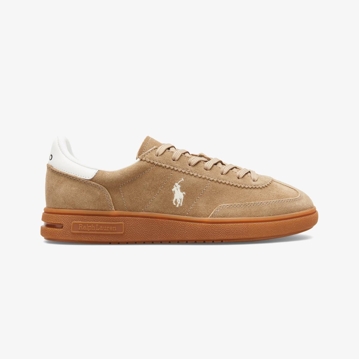 Polo Ralph Lauren Bedford Pp Low Top Lace Kadın Kahverengi Sneaker