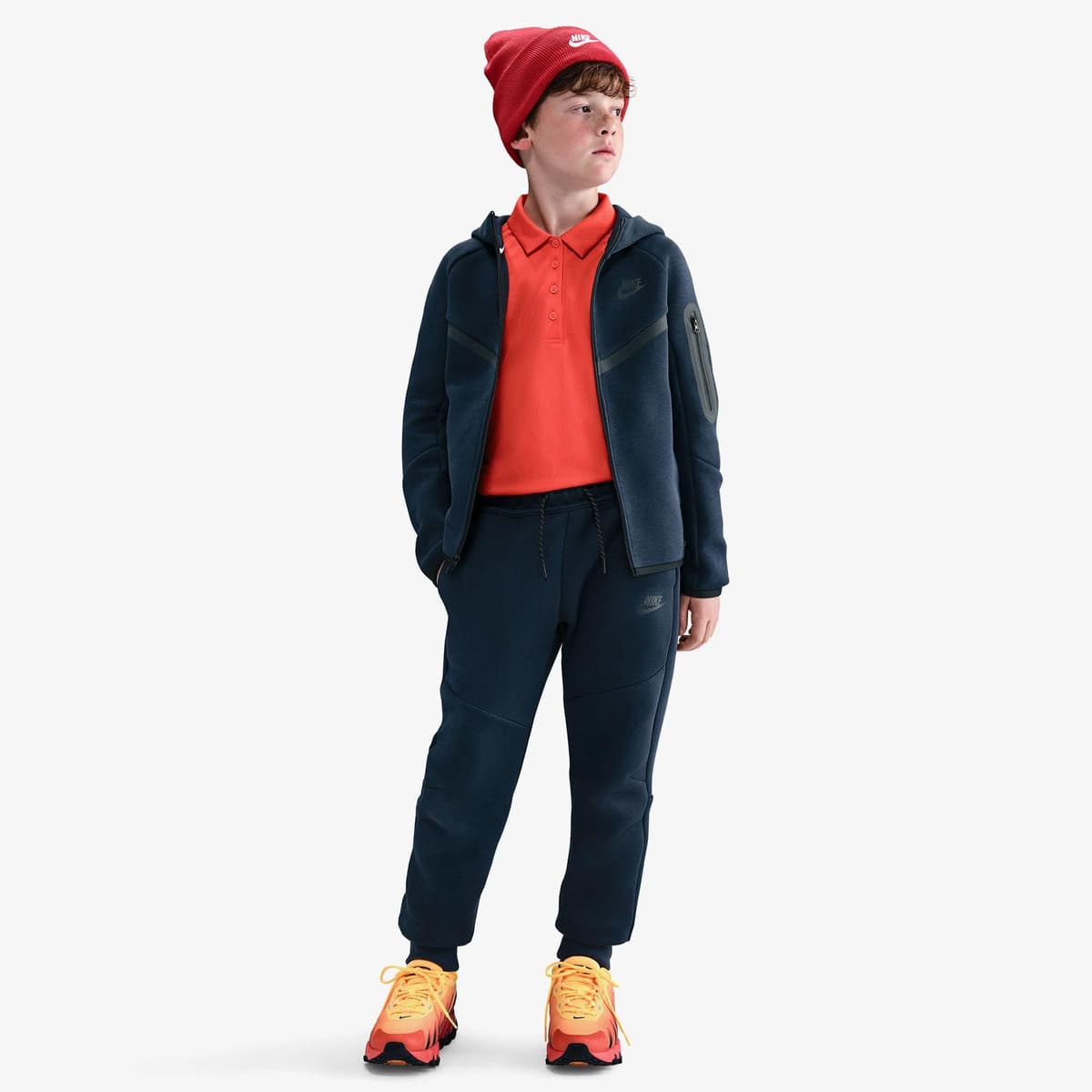 Nike Sportswear Tech Fleece Çocuk Lacivert Eşofman Altı