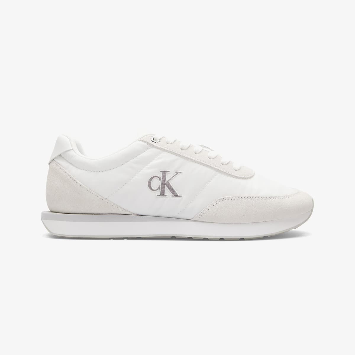 Calvin Klein Retro Runner Essential Erkek Beyaz Sneaker