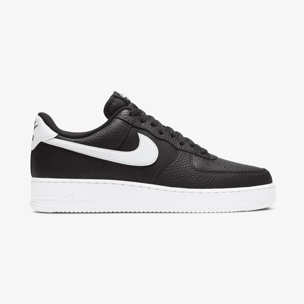 Nike Air Force 1 '07 Erkek Siyah Spor Ayakkabı