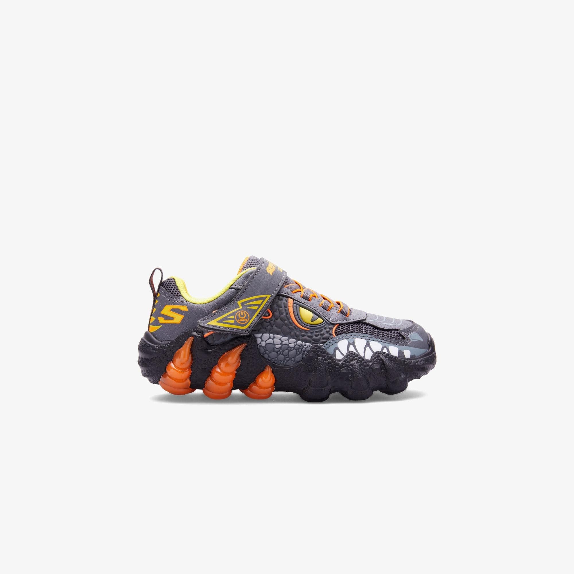 Skechers Skech-O-Saurus Lights 2.0 Çocuk Gri Spor Ayakkabı