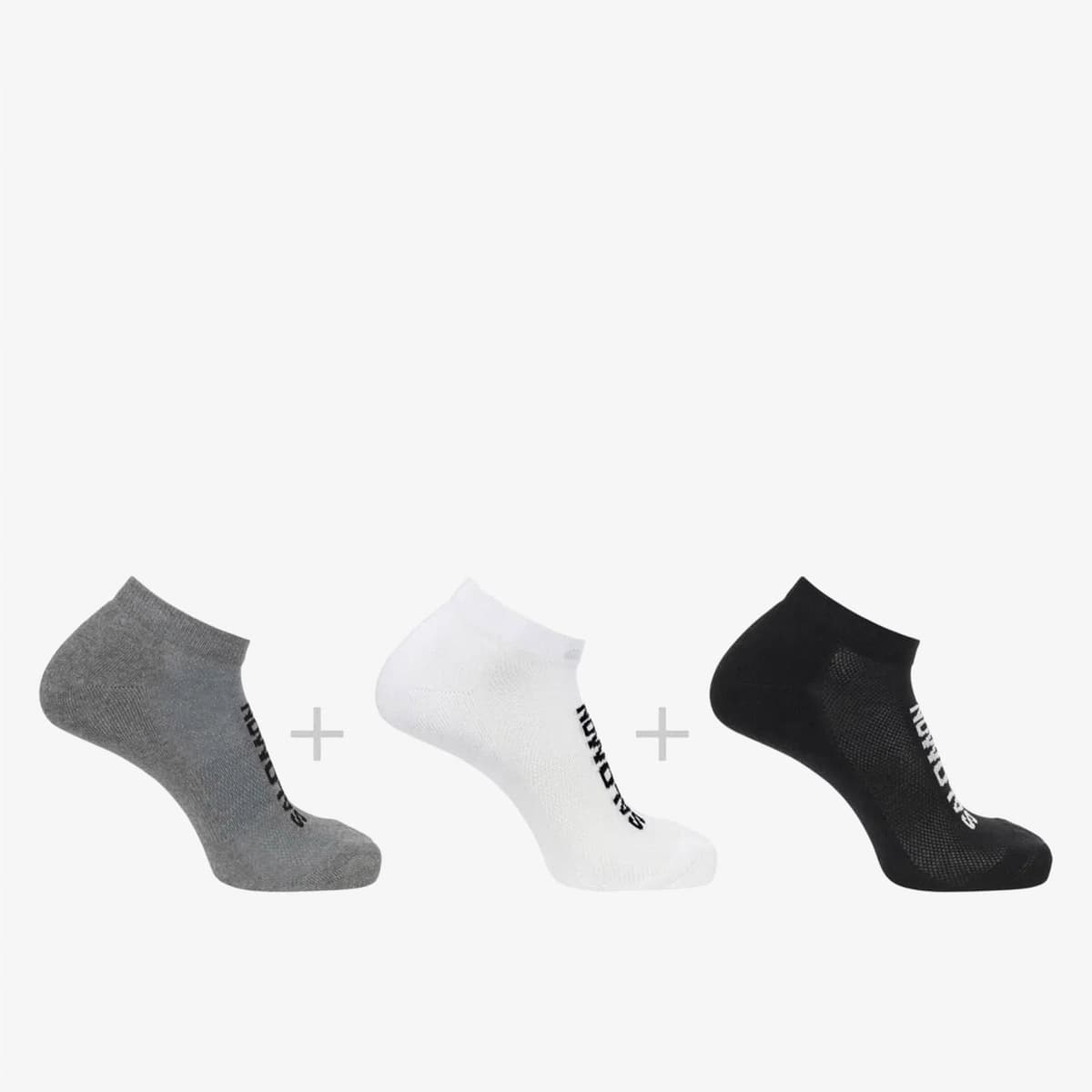 Salomon Everyday Low Unisex Renkli 3lü Çorap