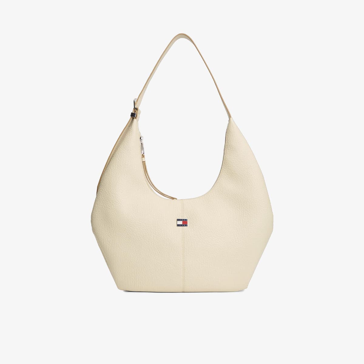 Tommy Hilfiger Slouchy City Hobo Kadın Bej Omuz Çantası