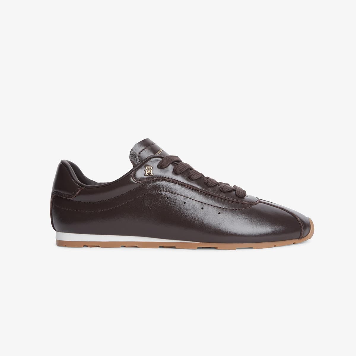 Tommy Hilfiger Bella Leather Kadın Kahverengi Sneaker