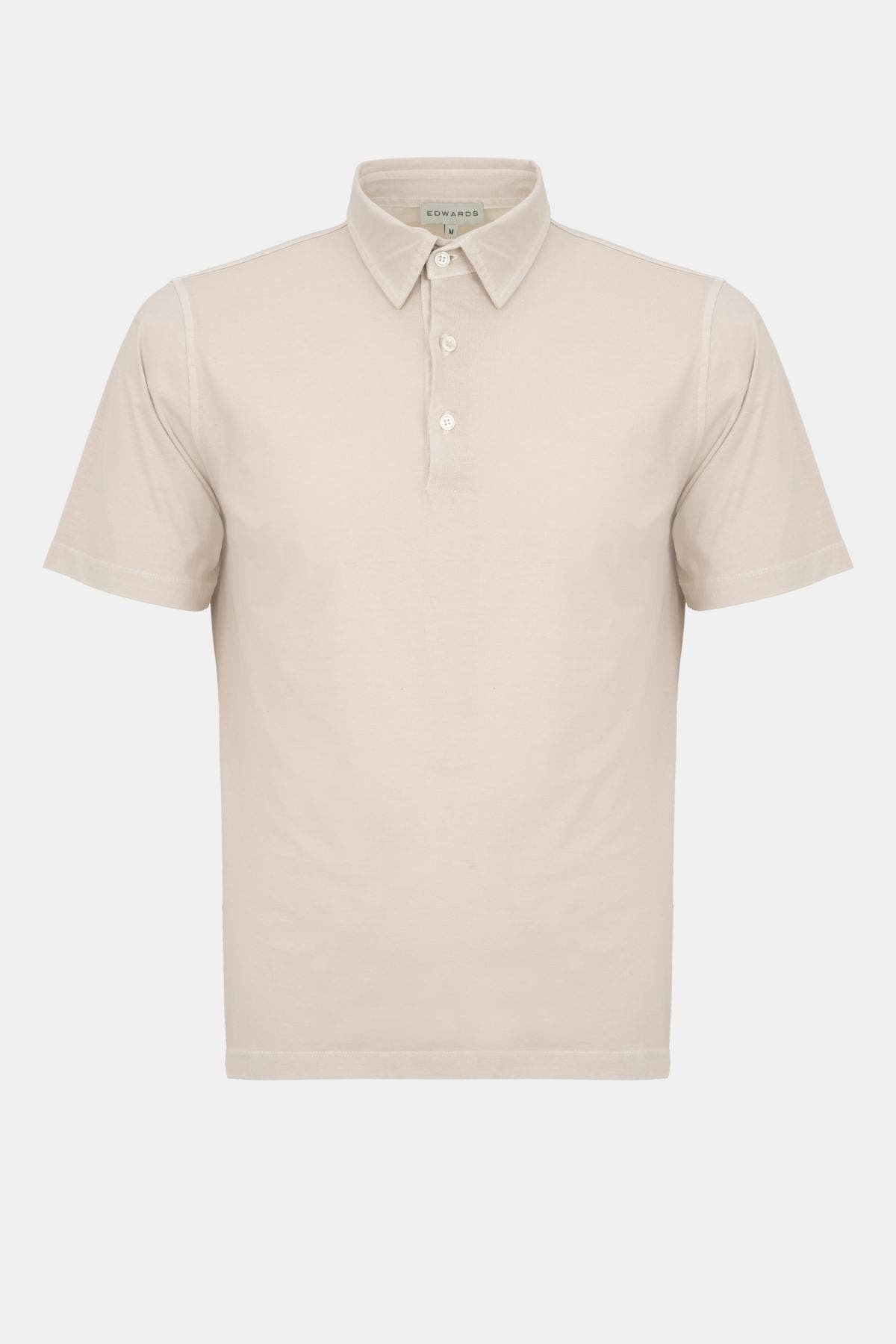 Erkek Kahverengi Polo Yaka T-Shirt