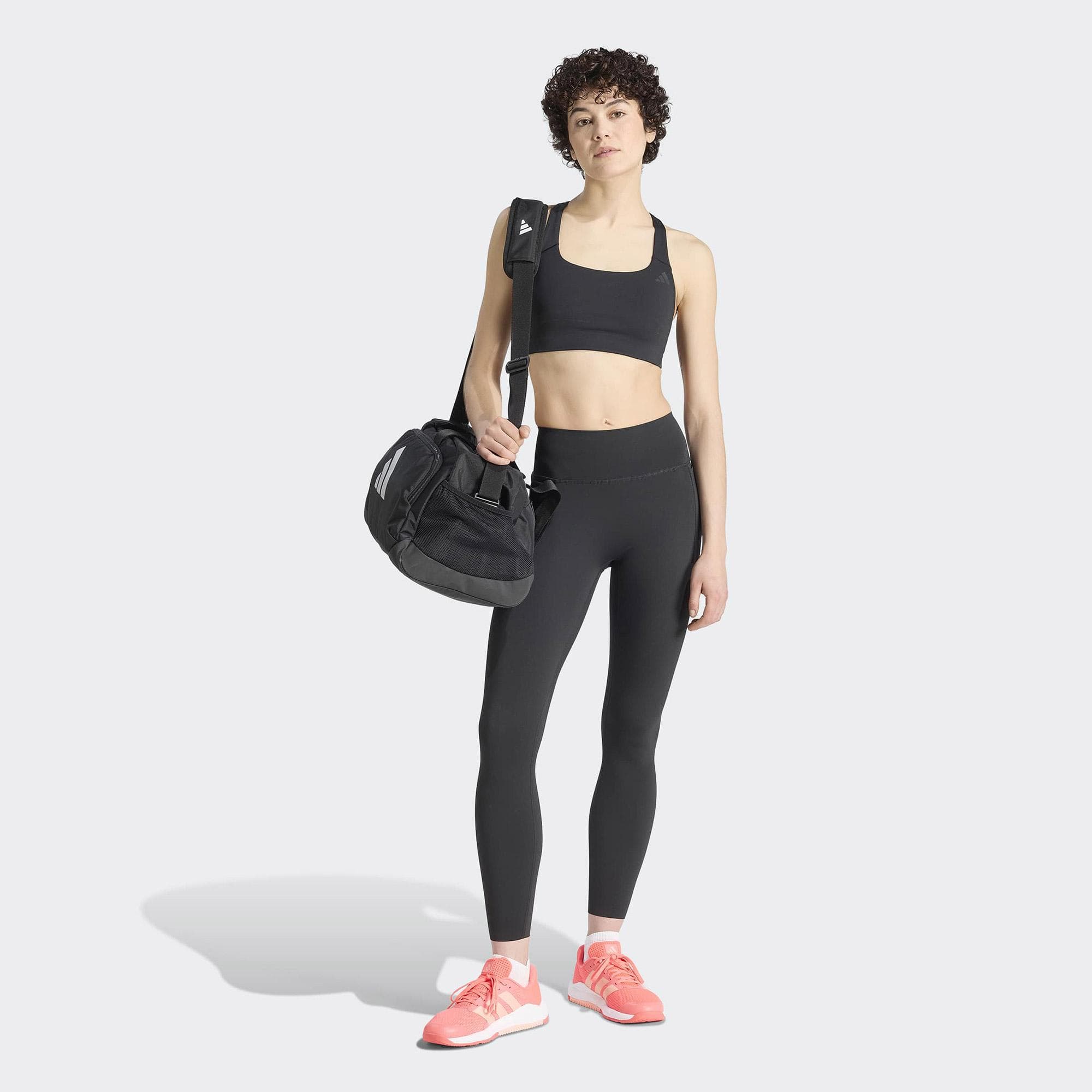 adidas Optime Workout Contour Kadın Siyah Tayt