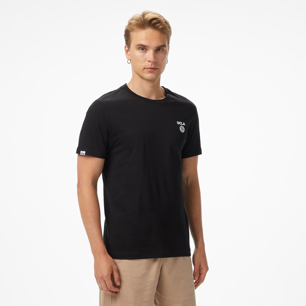 Ucla Bass Erkek Siyah T-Shirt
