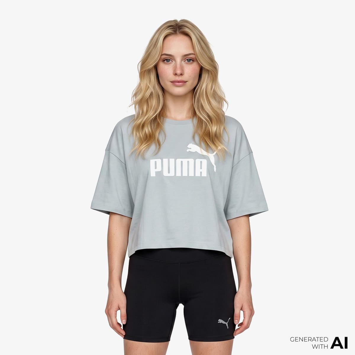 Puma Essential Kadın Mavi T-Shirt