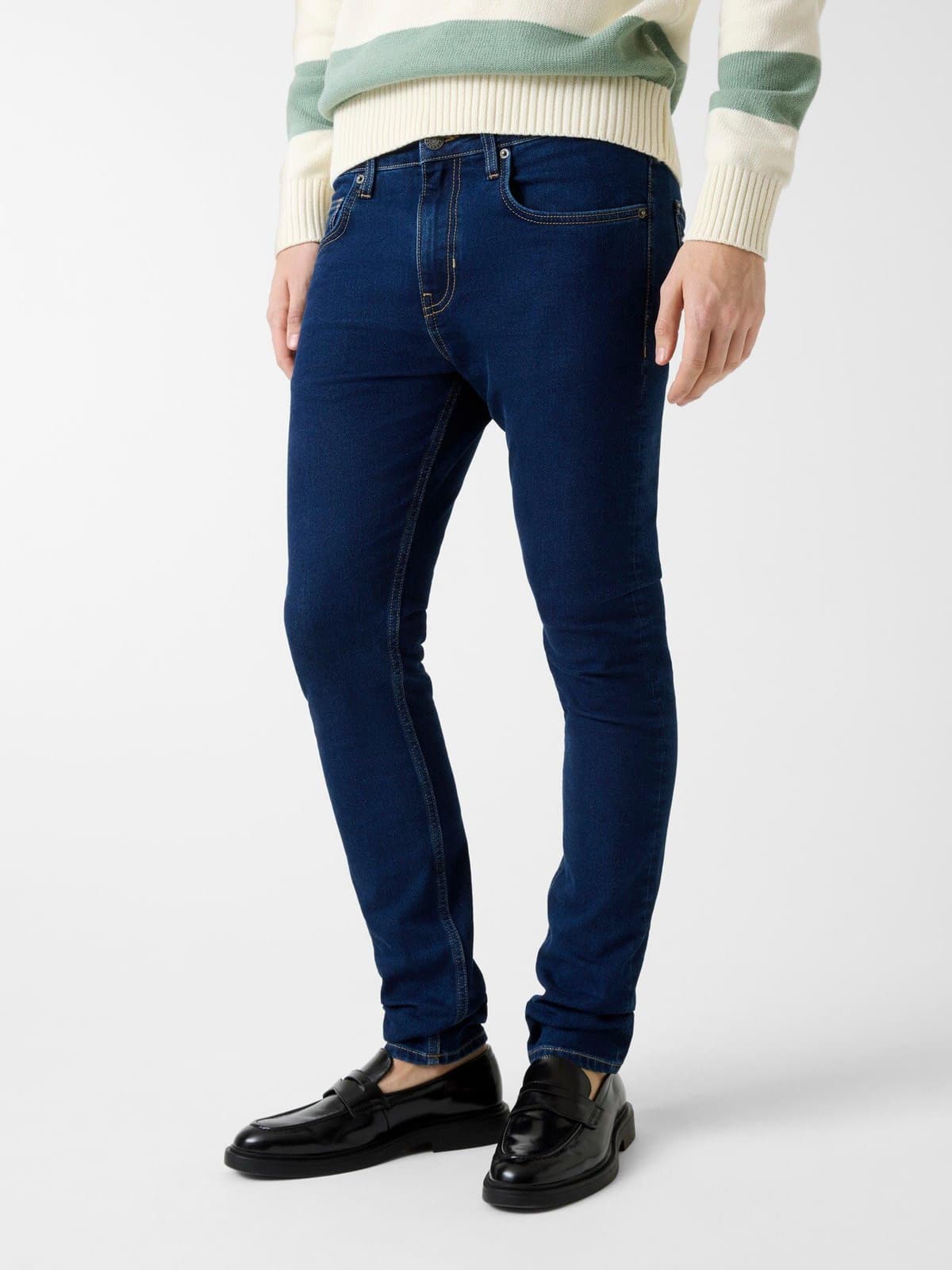 Guess Jeans Indigo Erkek Skinny Fit Jean