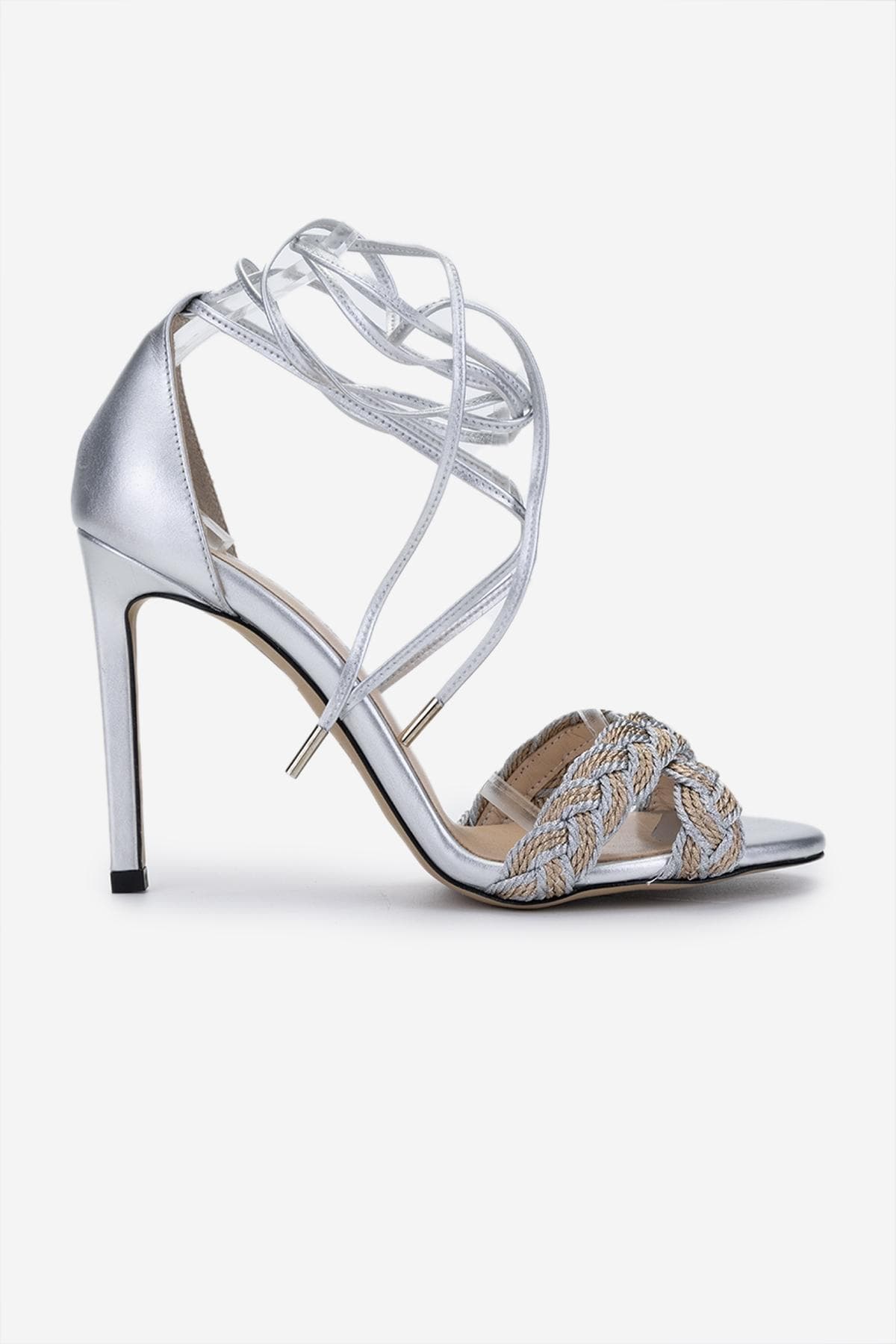 Valmenti Kadın Hakiki Deri Lame Night Shoes