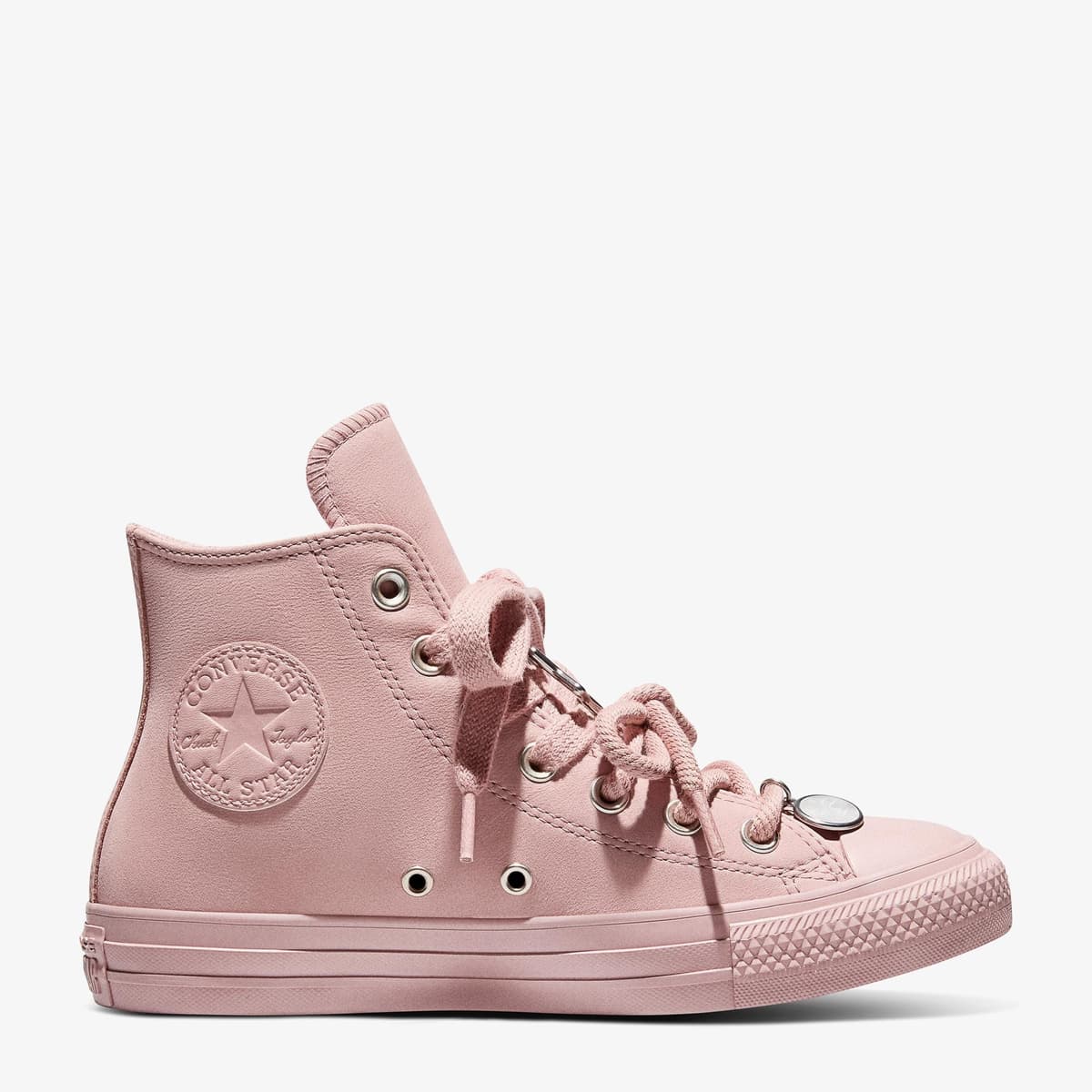 Converse Chuck Taylor All Star Unisex Nubuk Pembe Sneaker