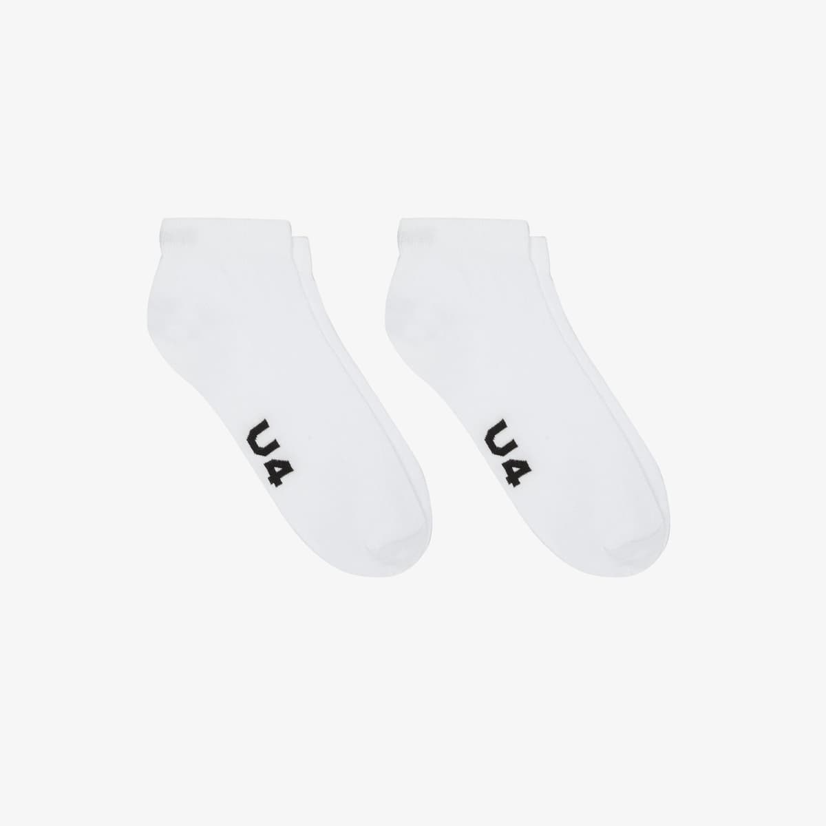 UNITED4 Classic Unisex Beyaz 2'li Çorap