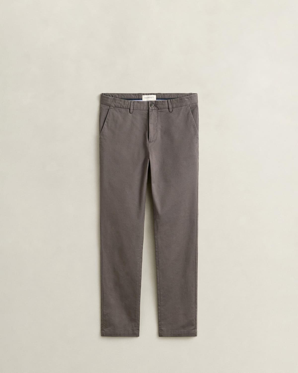 GANT Erkek Gri Slim Fit Chino Pantolon