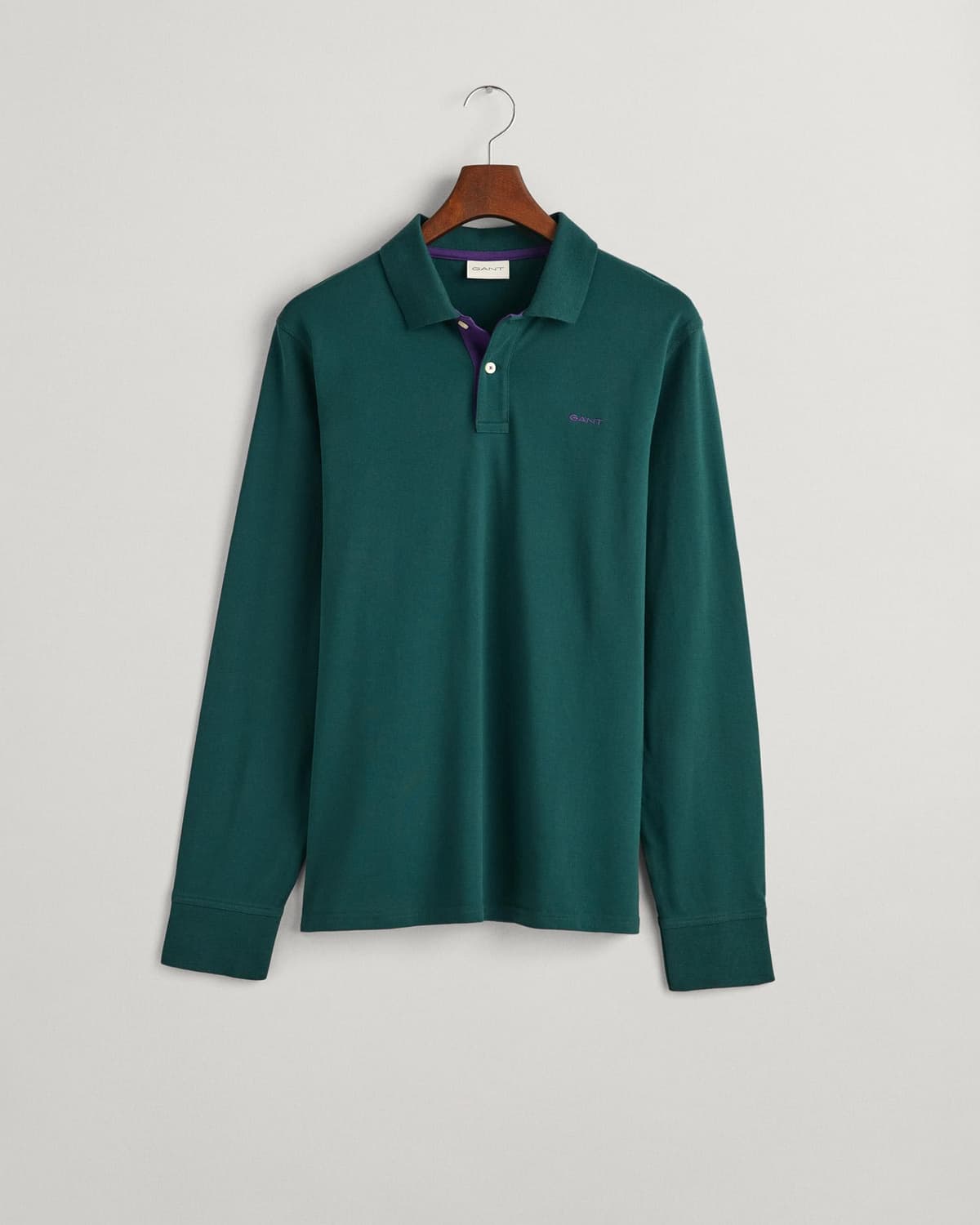 GANT Erkek Yeşil Regular Fit Logolu Polo