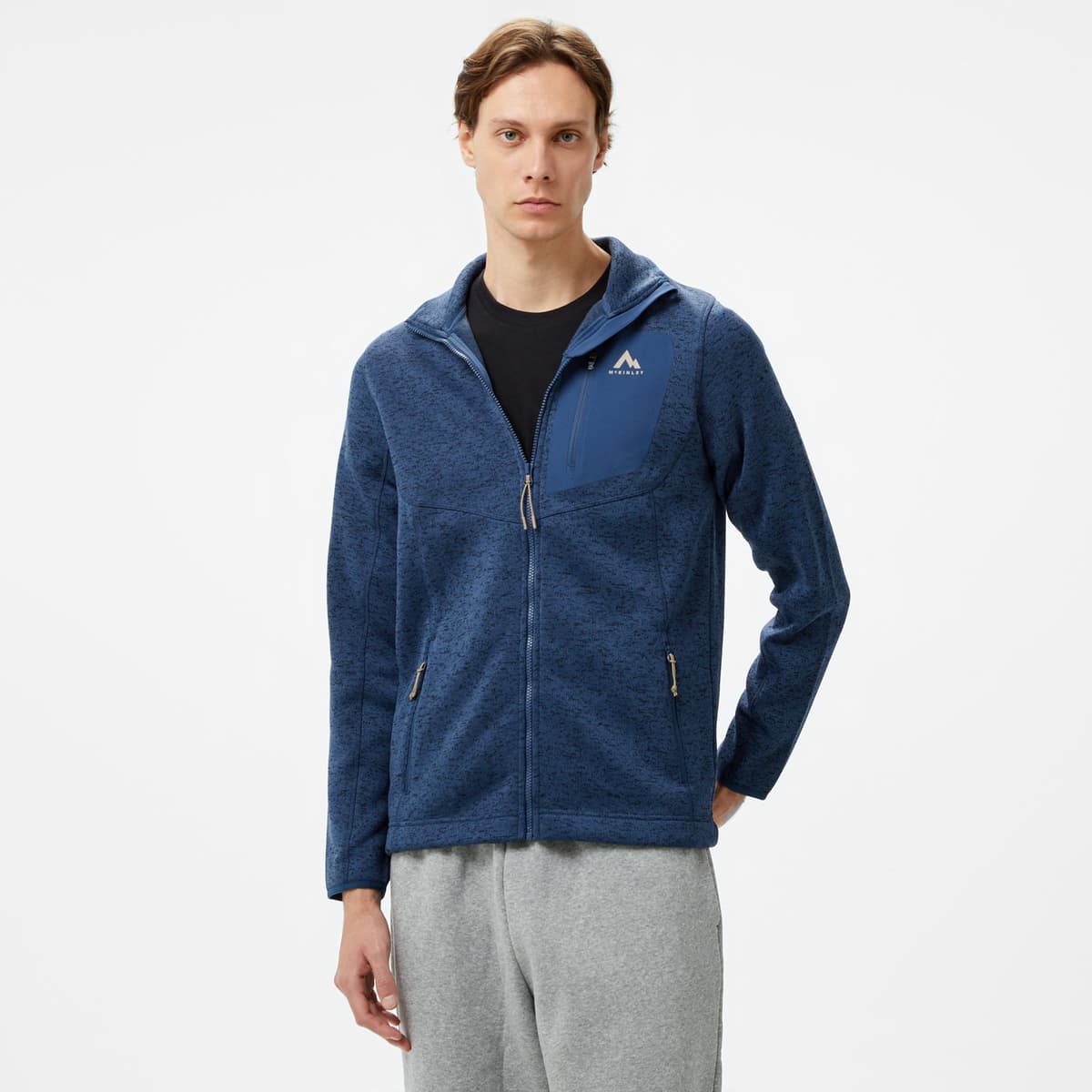 McKinley Skeena III Erkek Mavi Outdoor Ceket