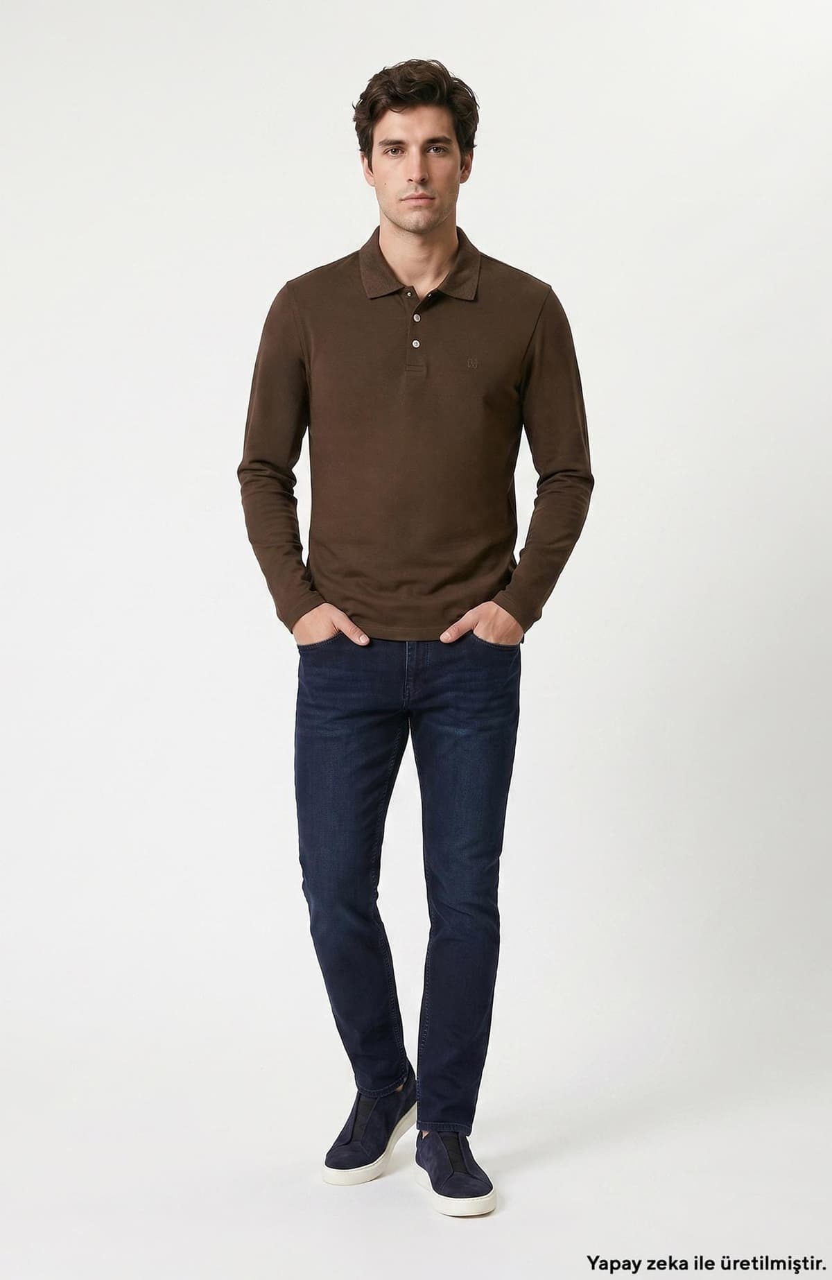 Network Erkek Koyu Lacivert Denim Pantolon