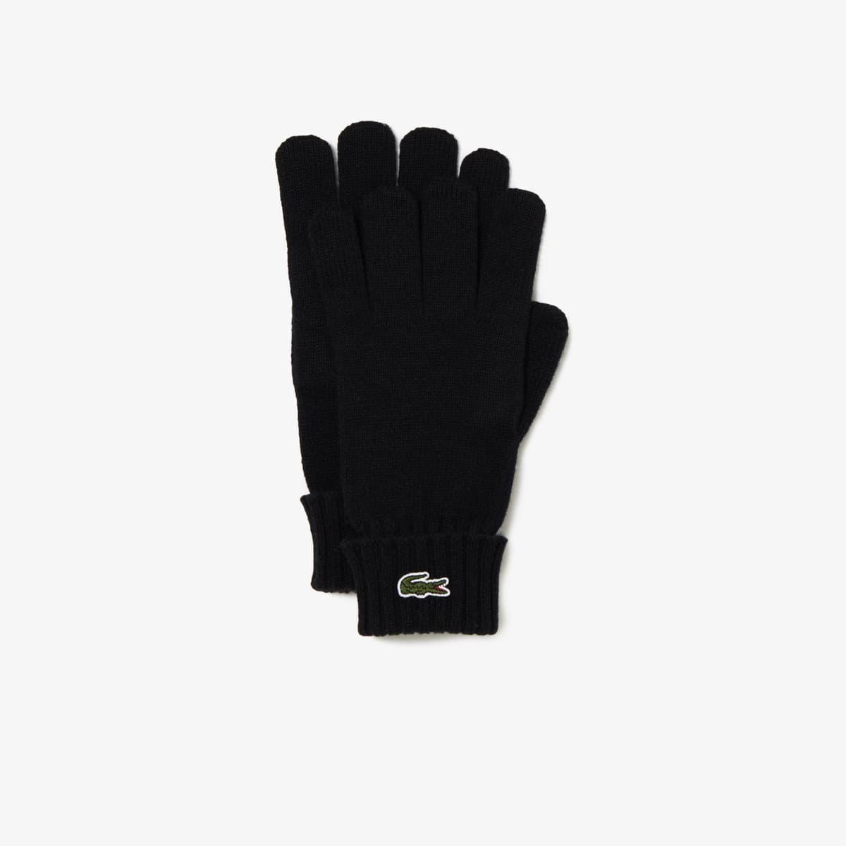 Unisex Yün Siyah Eldiven