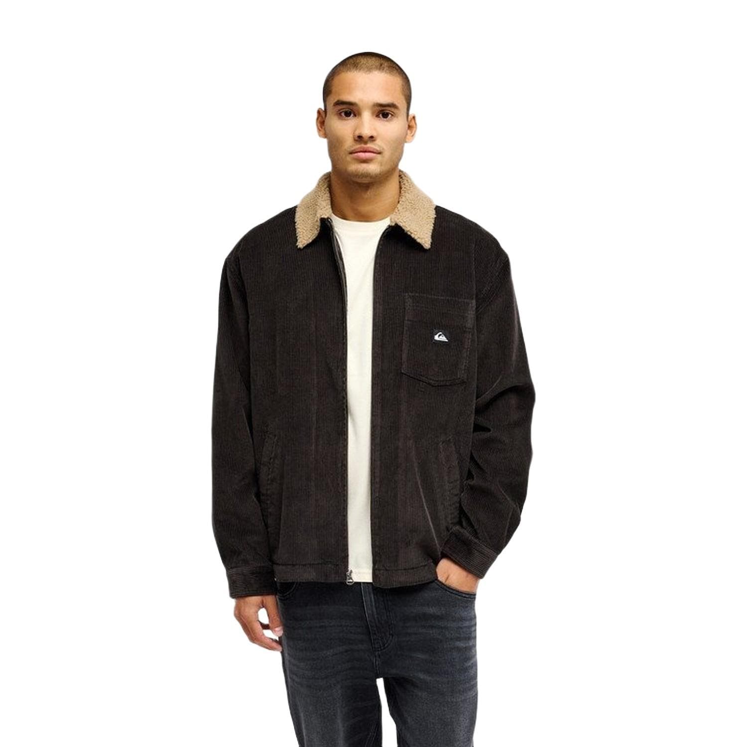 Quiksilver Sherpa Harrington Erkek Yeşil Ceket