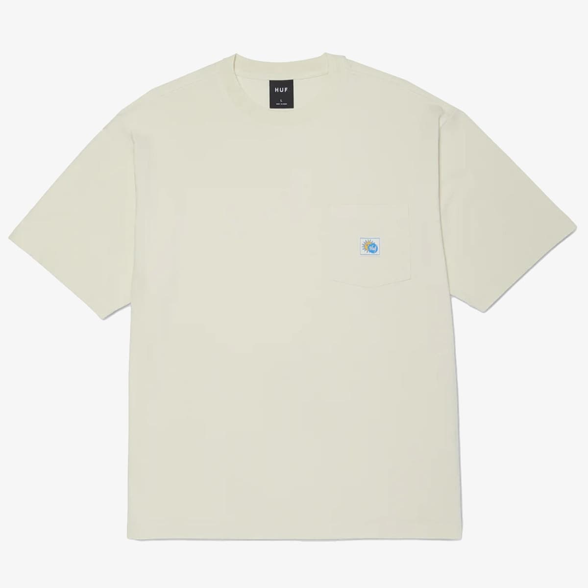 Huf Total Eclipse Knit Box Erkek Bej T-Shirt