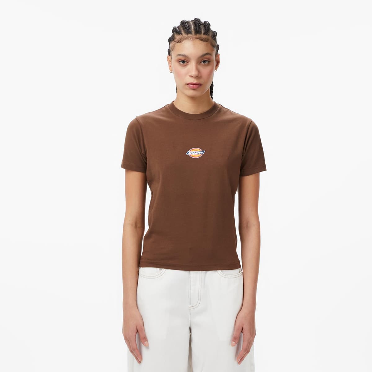 Dickies Maple Valley Reg Kadın Kahverengi T-Shirt
