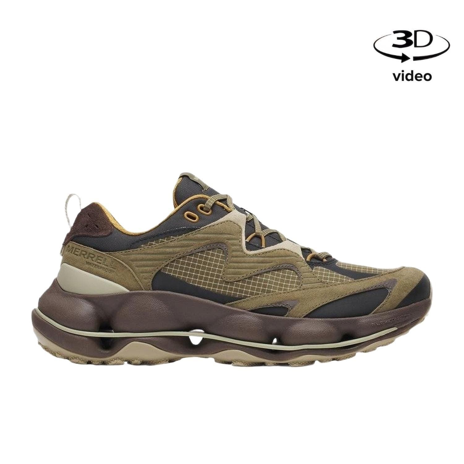 Merrell Speedarc Matis Ltr Waterproof Erkek Yeşil Günlük Ayakkabı
