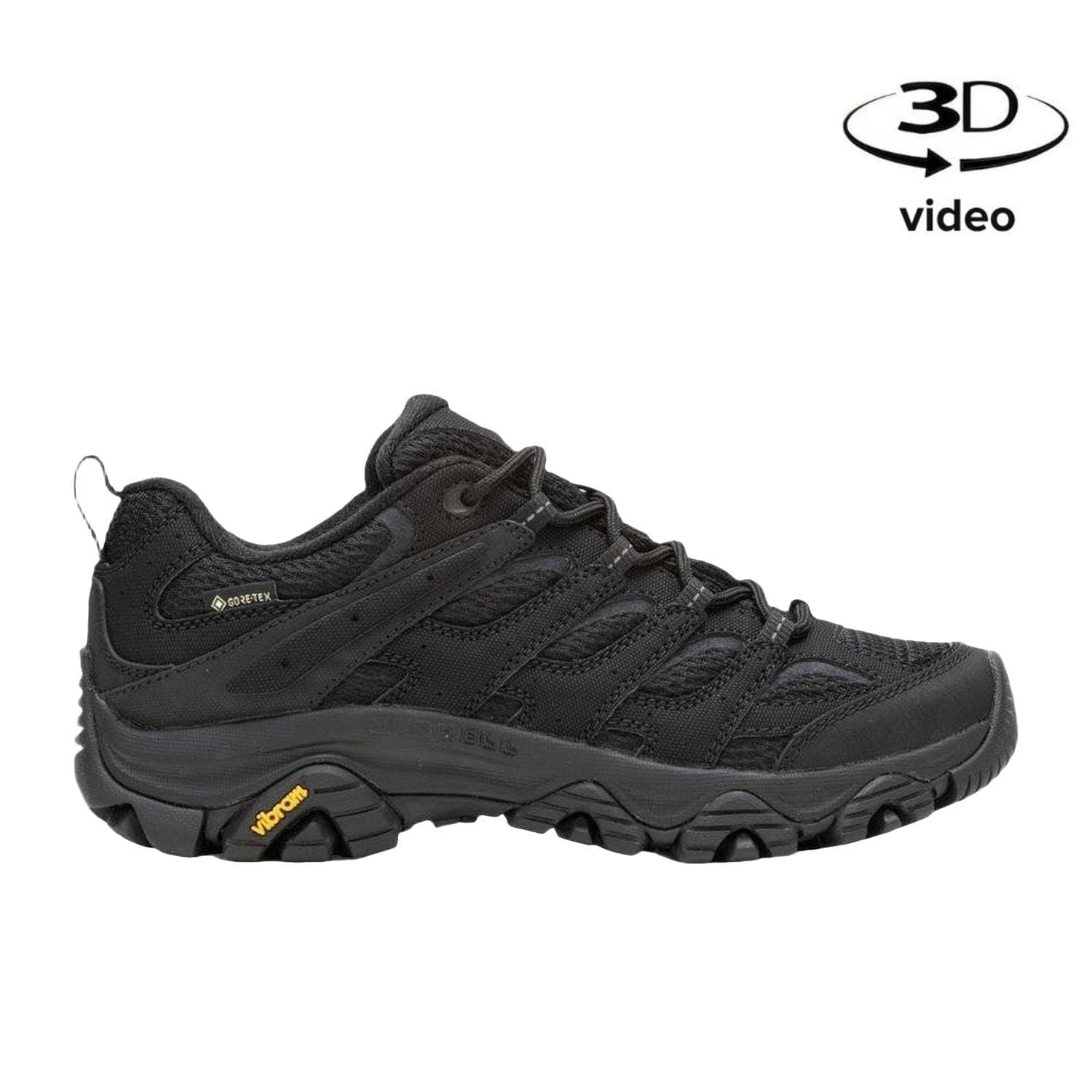 Merrell Moab 3 Syn Gore-Tex Kadın Siyah Outdoor Ayakkabı