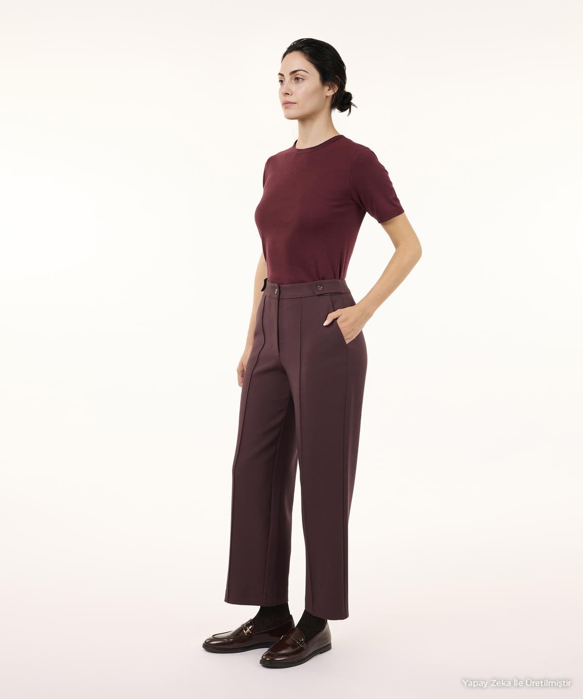 YARGICI Düz Normal Bel Pantolon