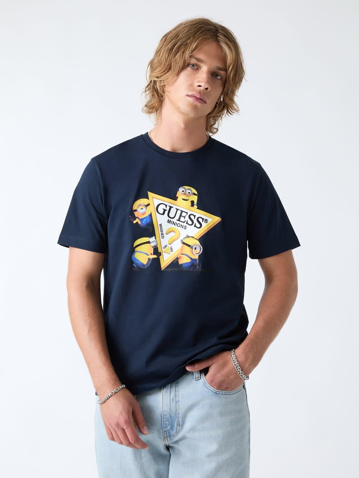 Guess Jeans Erkek Regular Fit T-Shirt