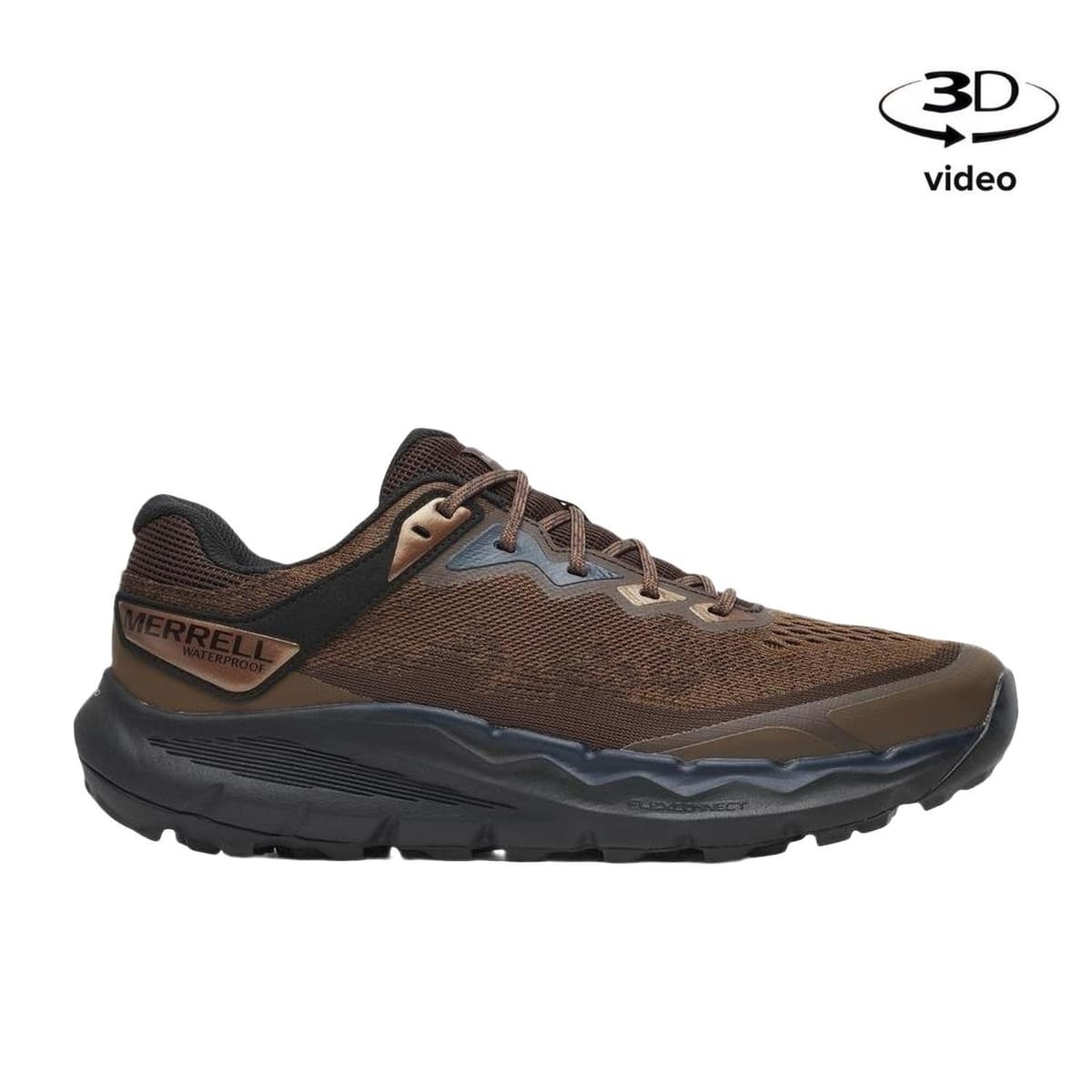 Merrell Nova 4 Waterproof Erkek Kahverengi Patika Koşu Ayakkabısı