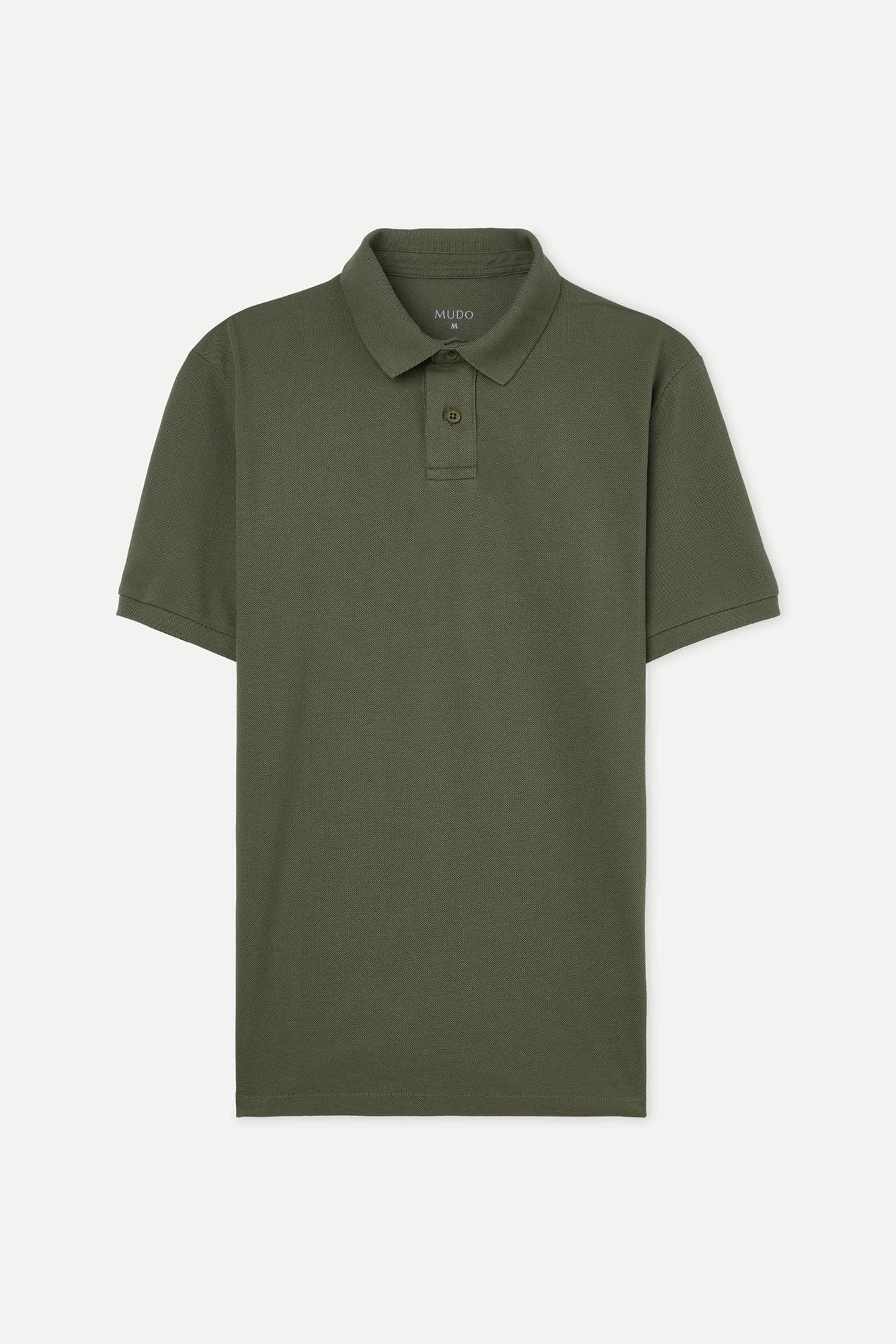 Erkek Haki Polo Yaka T-Shirt