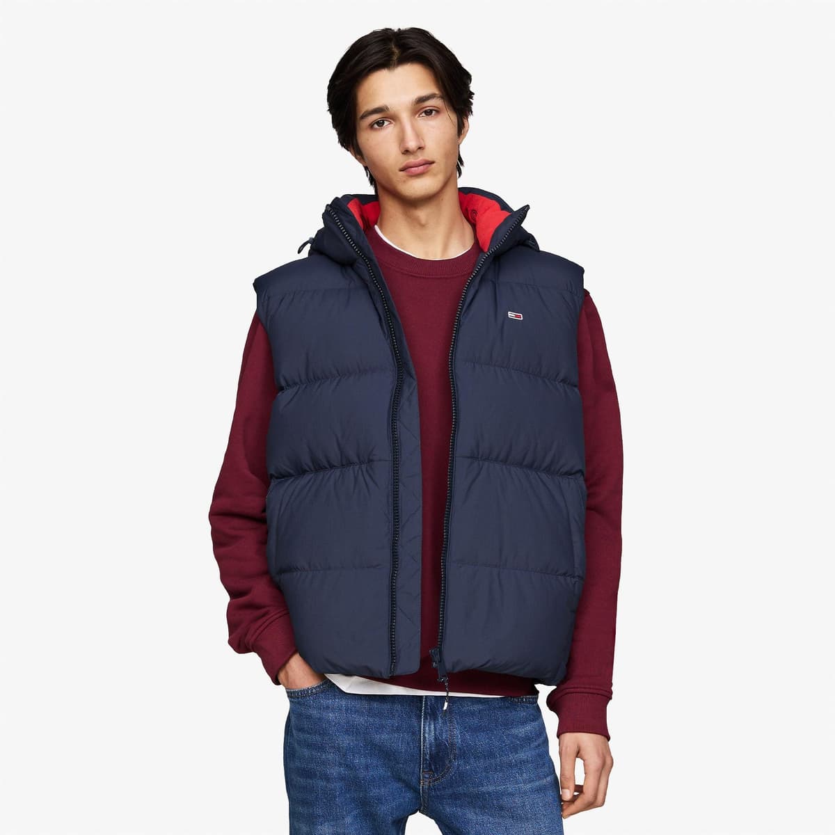 Tommy Jeans Erkek Lacivert Puffer Yelek