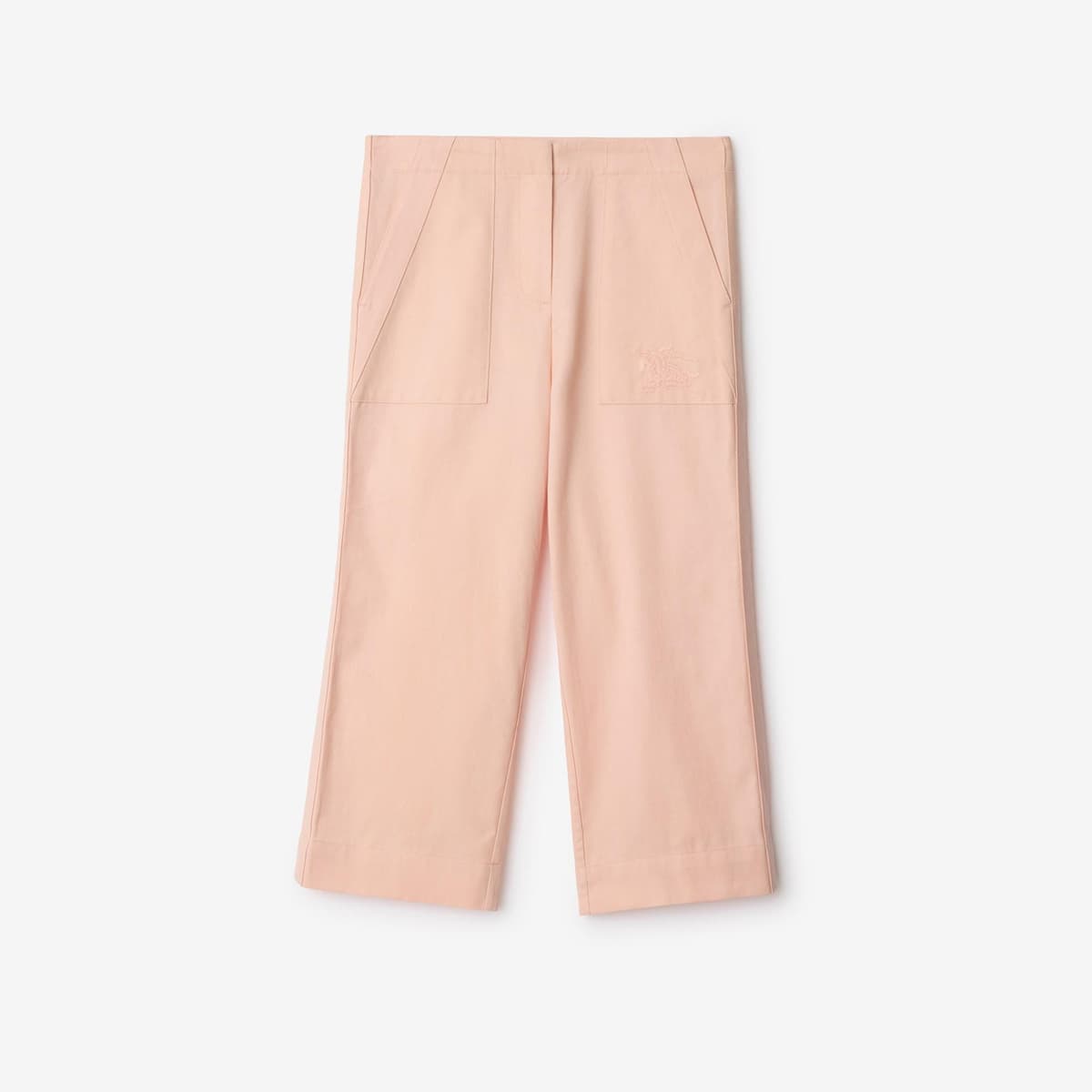 Burberry Orla Block Cotton Blend Çocuk Pembe Pantolon