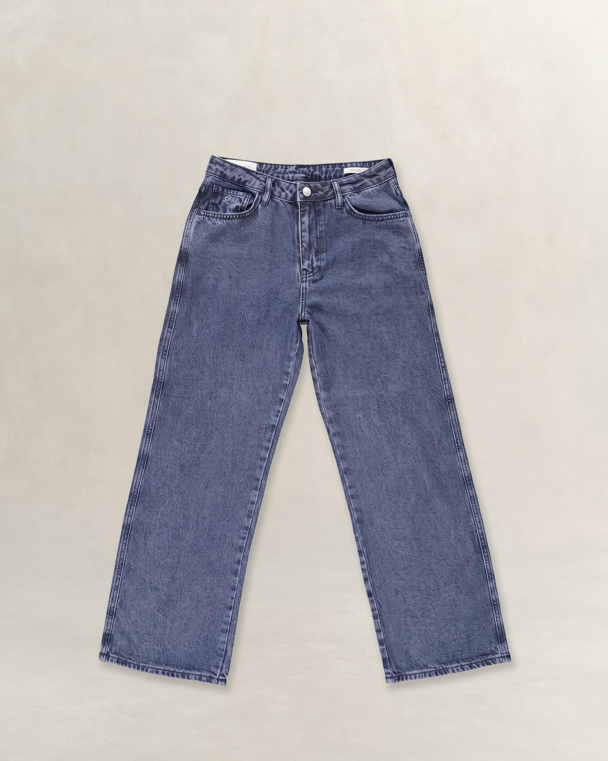 GANT Kadın Mavi Straight Fit Jean