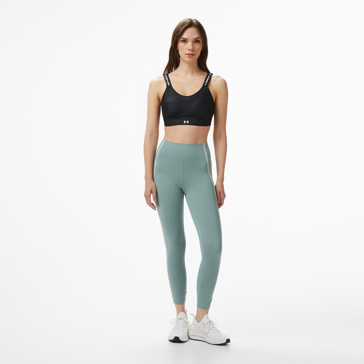 Under Armour Meridian Piped Kadın Yeşil Koşu Tayt