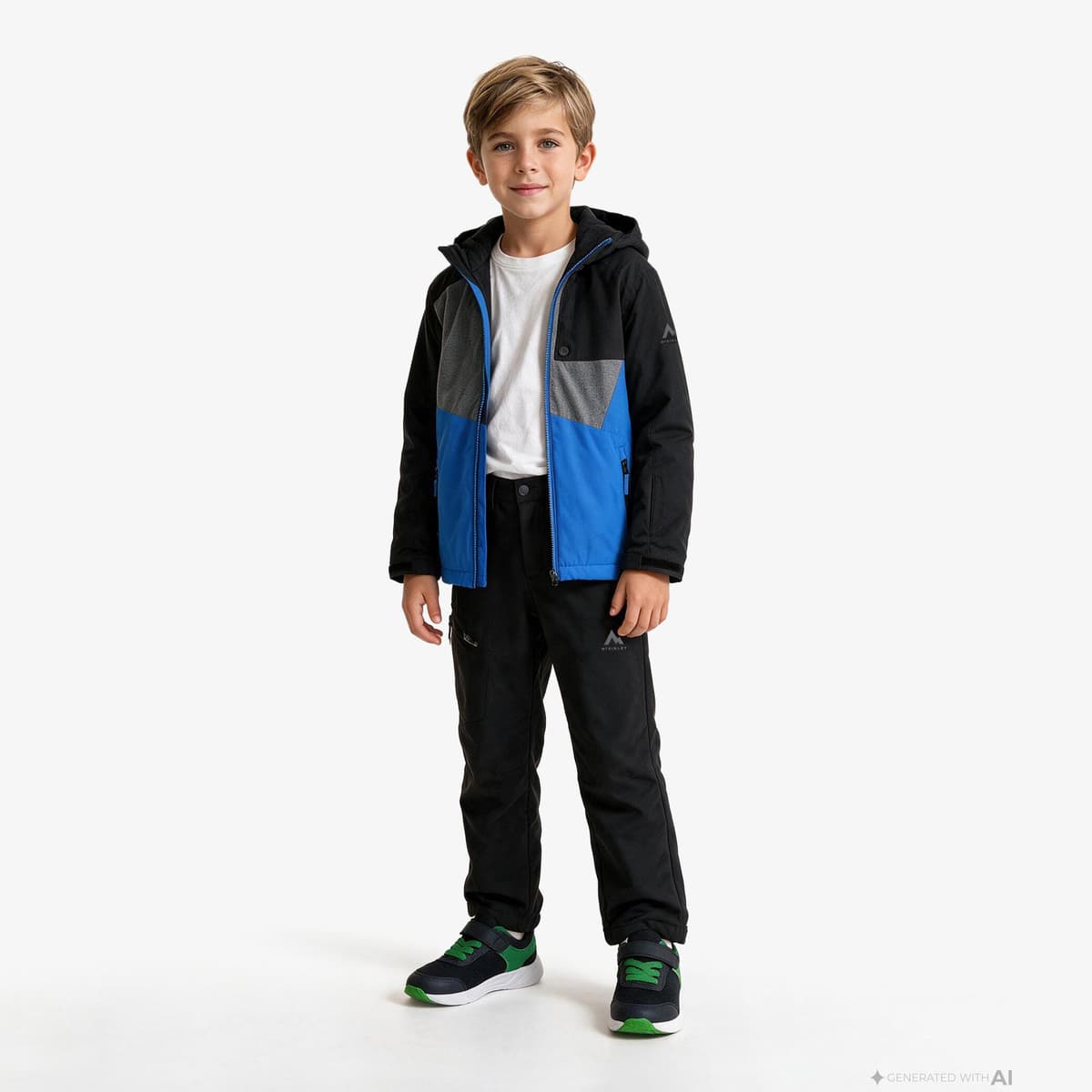 McKinley Amond Çocuk Siyah Outdoor Pantolon