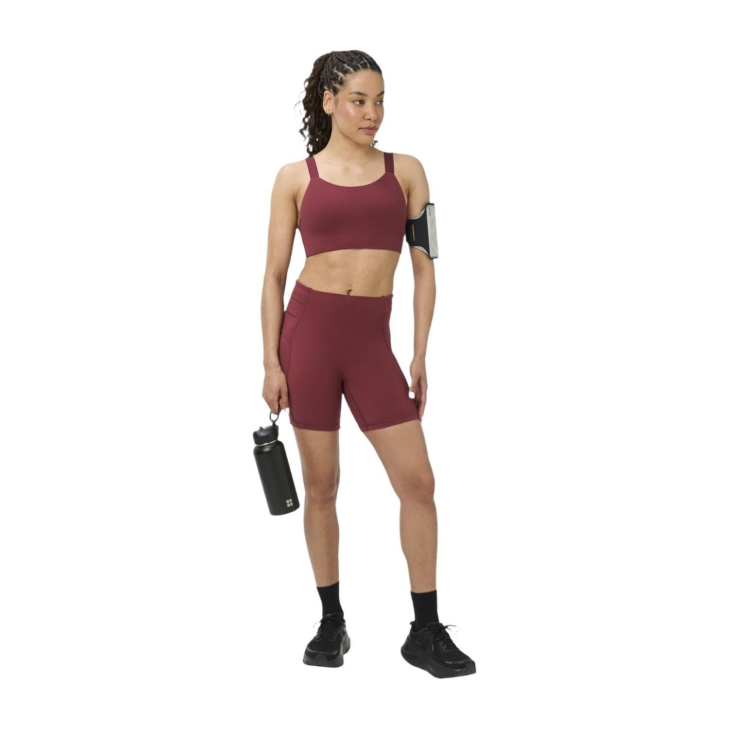 Sweaty Betty Runners High 6 Short Kadın Kırmızı Şort