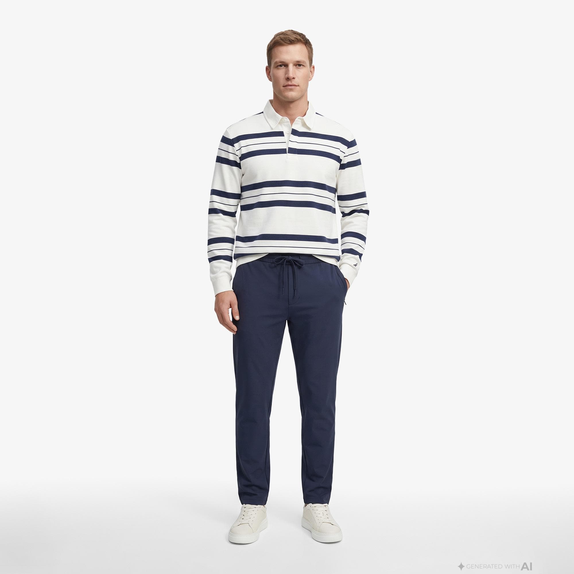 Nautica Erkek Lacivert Slim Fit Pantolon