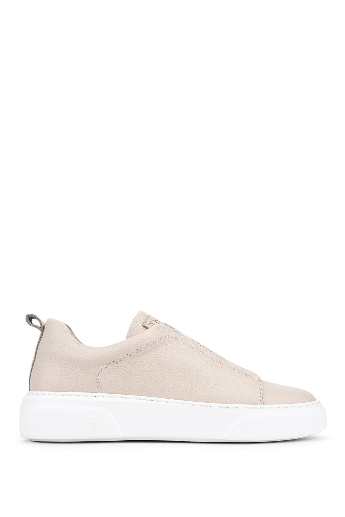 Tamer Tanca Erkek Hakiki Deri Bej Floter Sneakers & Spor Ayakkabı