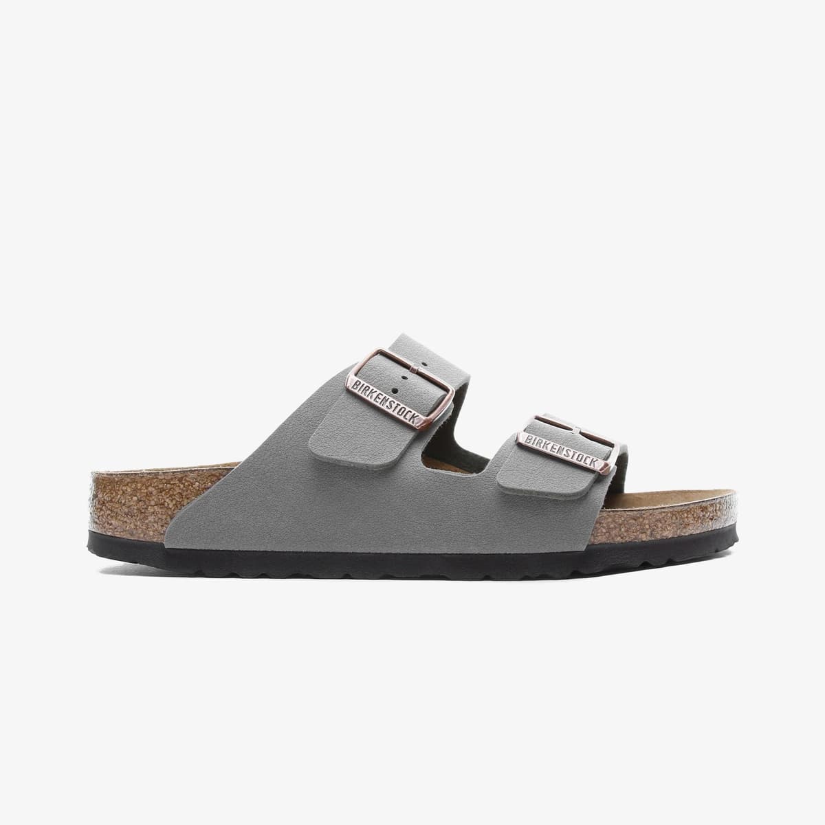 Birkenstock Arizona Birkibuc Unisex Gri Terlik