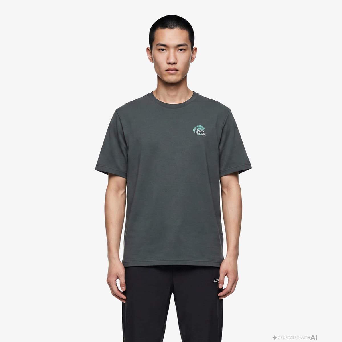 Anta Anta Iconic Erkek Yeşil T-Shirt