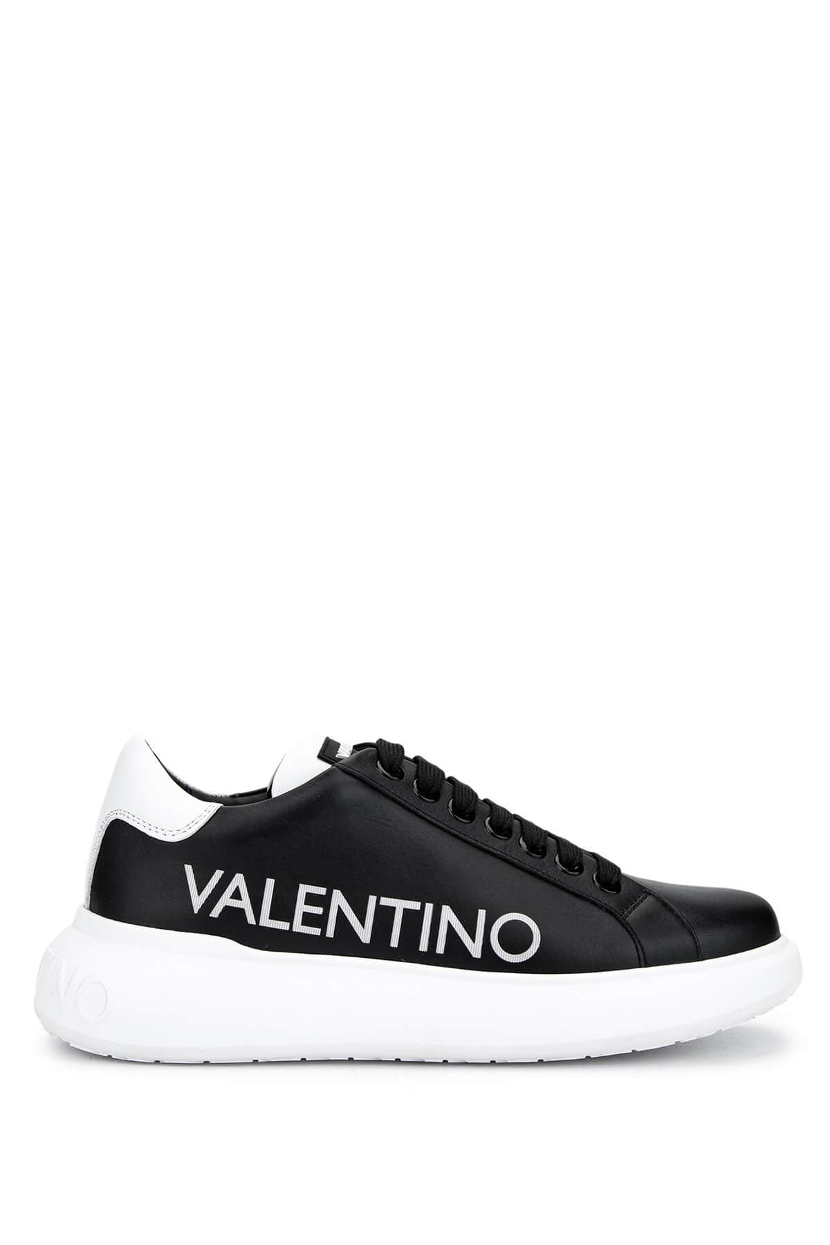 Mario Valentino Unisex Hakiki Deri Siyah Sneakers & Spor Ayakkabı